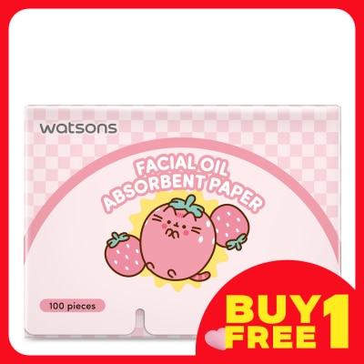 WATSONS Pusheen Oil Absorbent Paper  100S