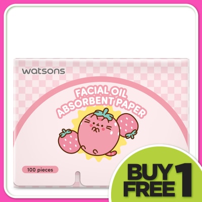 WATSONS Pusheen Oil Absorbent Paper  100S