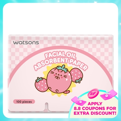 WATSONS - Pusheen Oil Absorbent Paper  100S