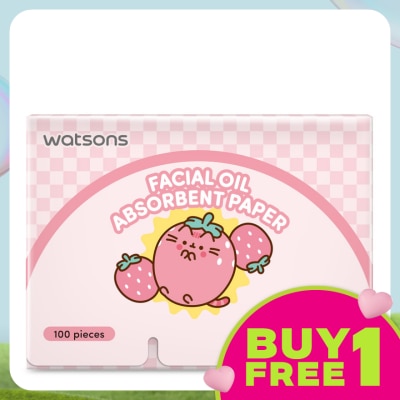 WATSONS Pusheen Oil Absorbent Paper  100S