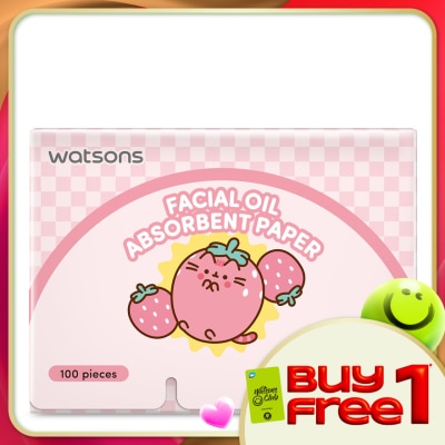 WATSONS - Pusheen Oil Absorbent Paper  100S