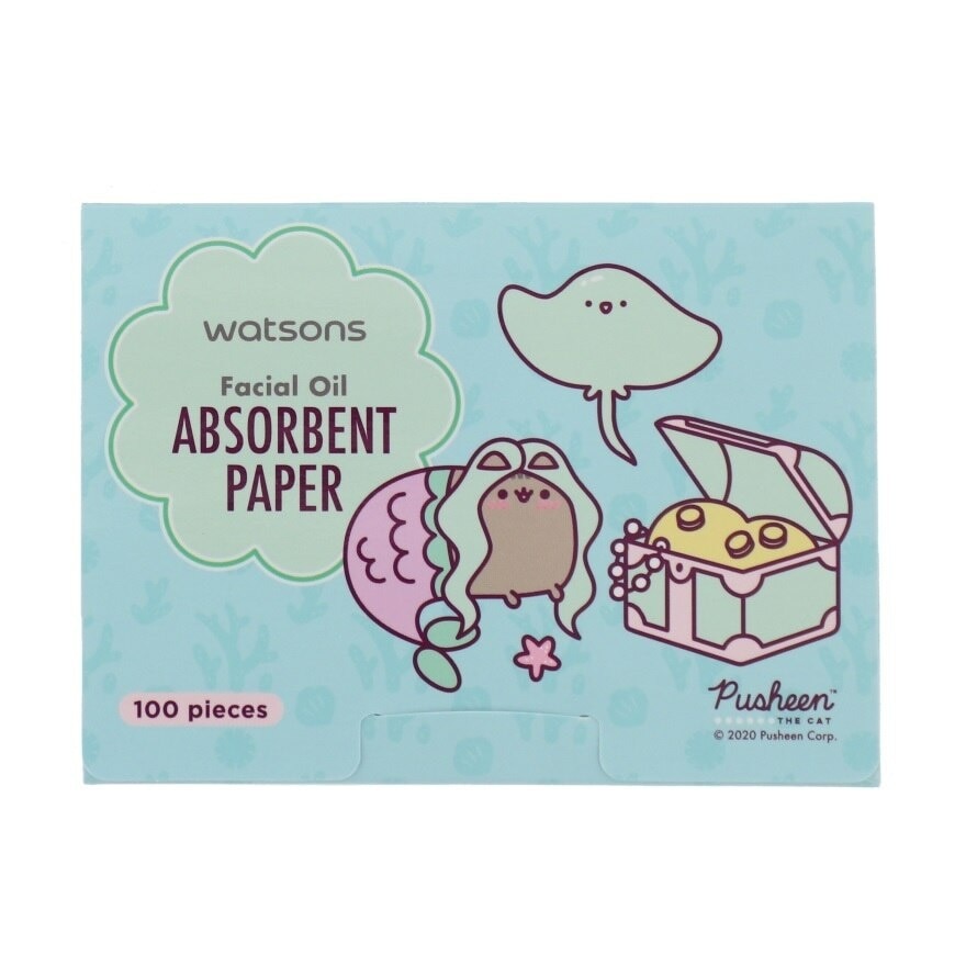 Pusheen Oil Absorbent Paper  100S