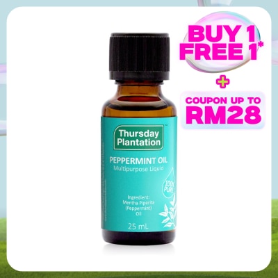 THURSDAY PLANT 100% Pure Peppermint Oil 25ml