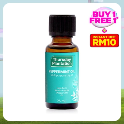 THURSDAY PLANT 100% Pure Peppermint Oil 25ml