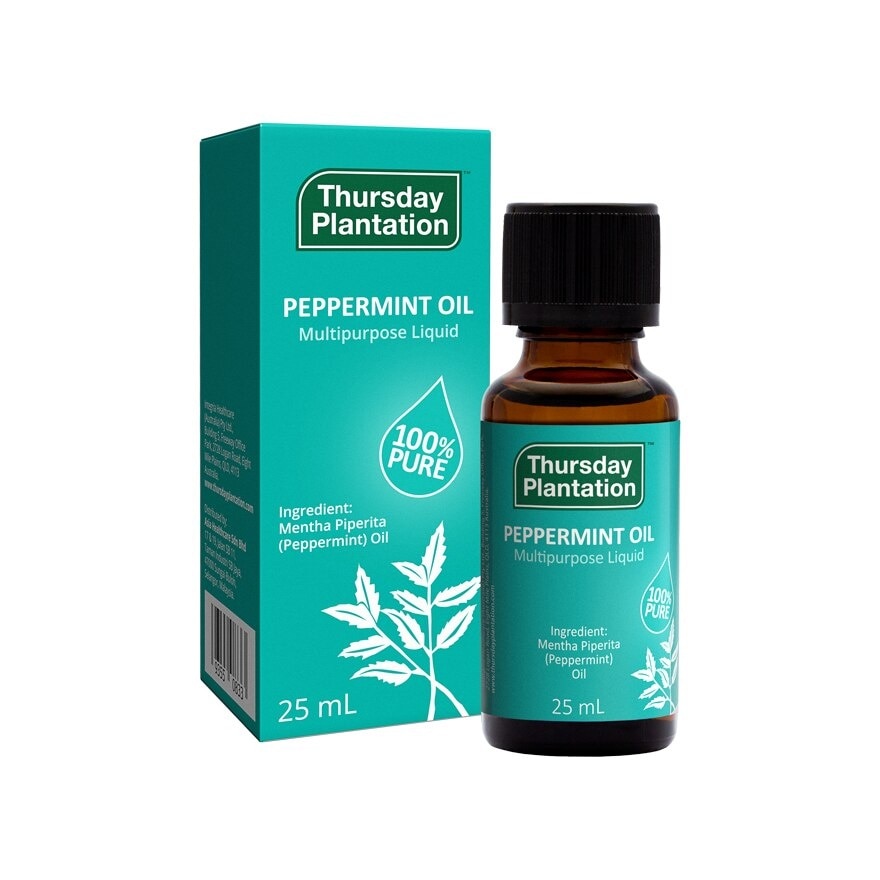 100% Pure Peppermint Oil 25ml