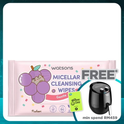 WATSONS Pusheen Facial Wipes 3-in-1 Micellar 20S