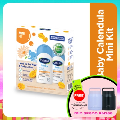 CETAPHIL - Calendula Trial Kit (W&S+Lotion 50ml)