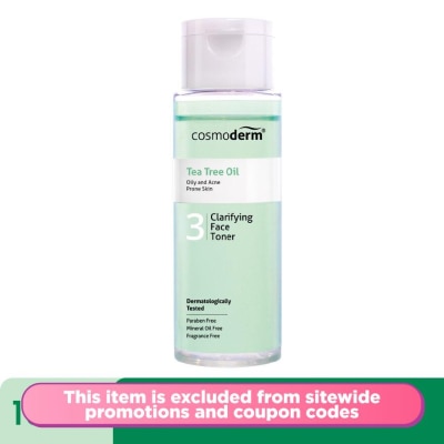 COSMODERM Tea Tree Oil Clarifying Toning Lotion 100ml