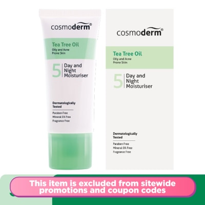 COSMODERM Tea Tree Oil Day & Night Moisturiser 50ml