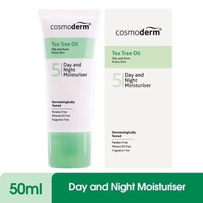 COSMODERM Tea Tree Oil Day & Night Moisturiser 50ml