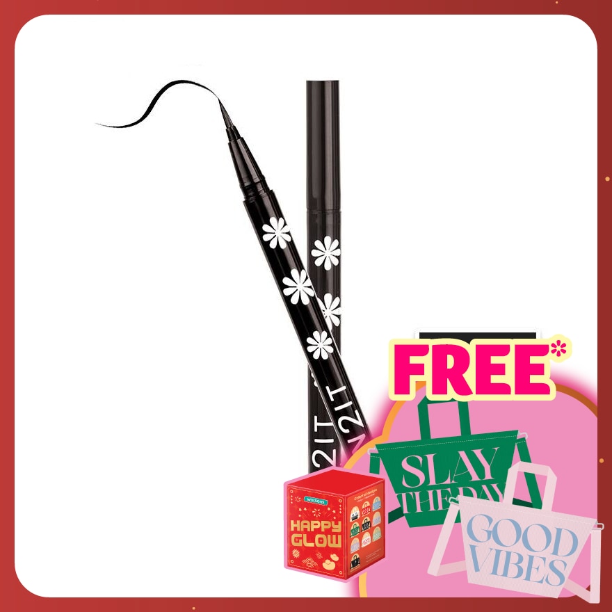 IN2IT Hair brush eyeliner pen