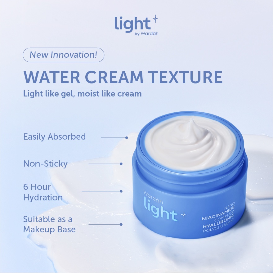 Wardah Light+ Hydrashot Intensive Moisturizer 30g