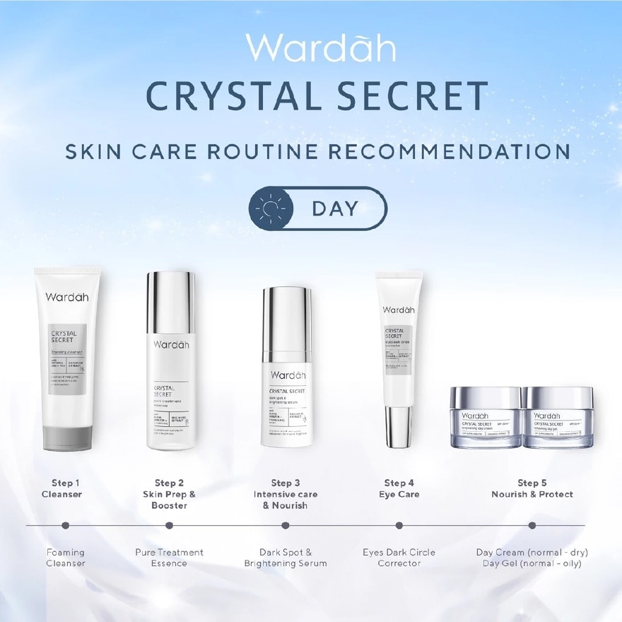 Crystal Secret Brightening Day Cream 30g 