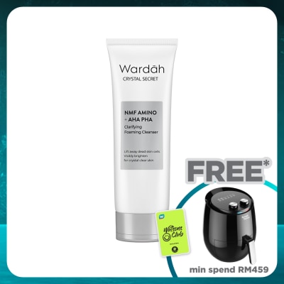WARDAH Crystal Secret Foaming Cleanser with AA+PHA 100ml&nbsp;