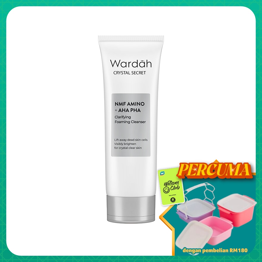 Crystal Secret Foaming Cleanser with AA+PHA 100ml