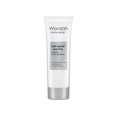 WARDAH Crystal Secret Foaming Cleanser with AA+PHA 100ml 