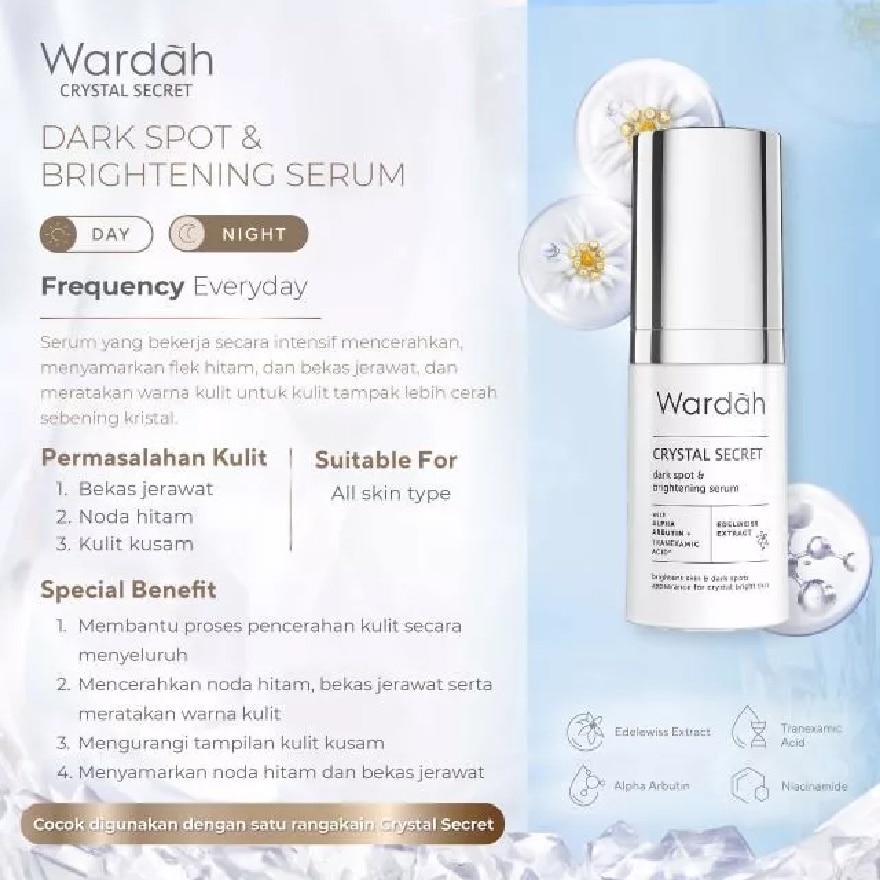 Crystal Secret Dark Spot & Brightening Serum 20ml 