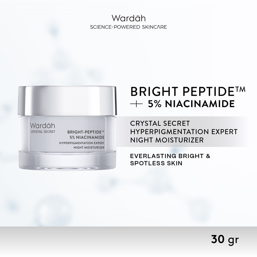 Crystal Secret Bright Activating Night Cream 30g