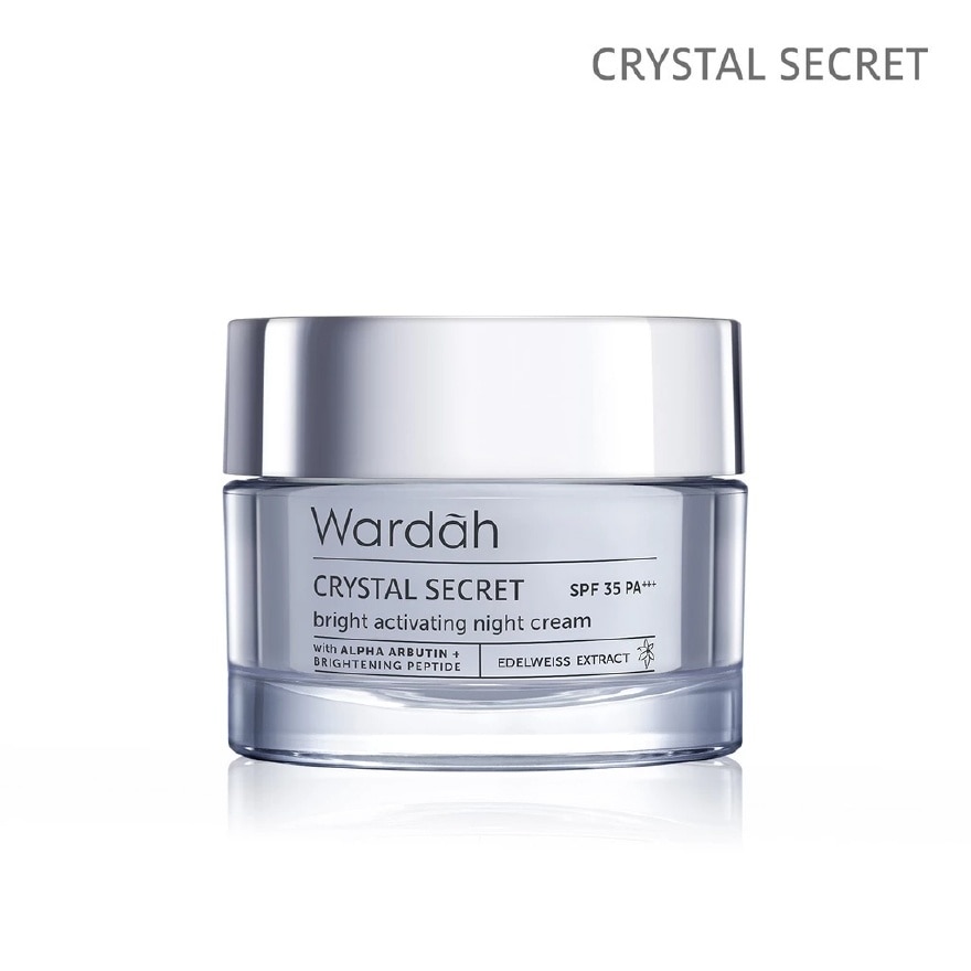 Crystal Secret Bright Activating Night Cream 30g 