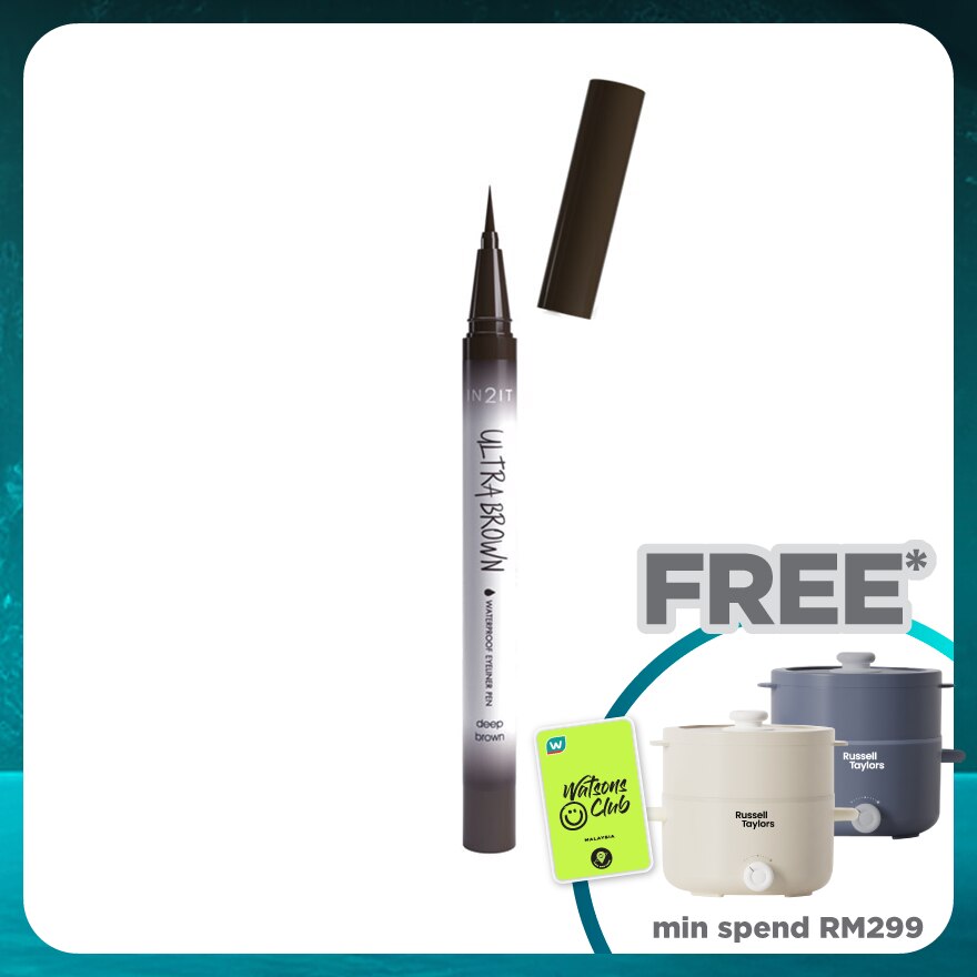 Ultrabrown Eyeliner Pen Deep Brown EUB02