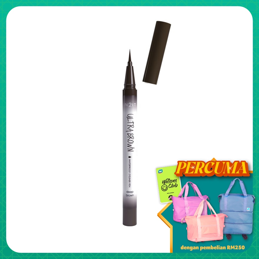 Ultrabrown Eyeliner Pen Deep Brown EUB02