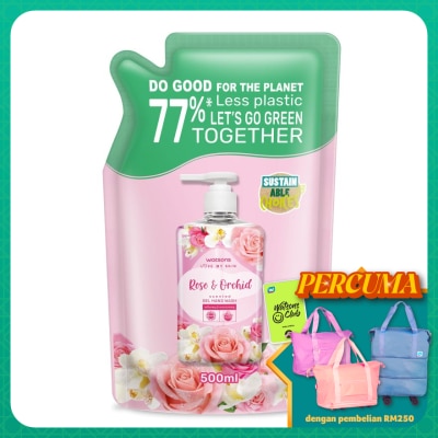 WATSONS - Rose & Orchid  Gel Hand Wash Refill 500ml