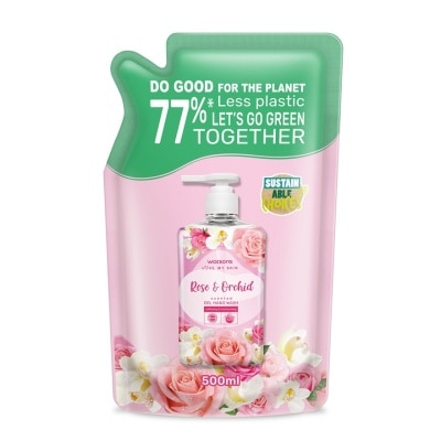 WATSONS - Gel Handwash Refill Rose & Orchid 500ml