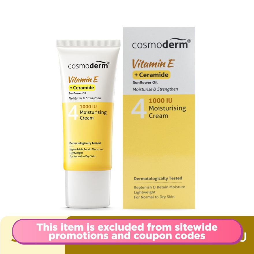 Vitamin E Moisturising Cream 1,000 I.U. 50ml
