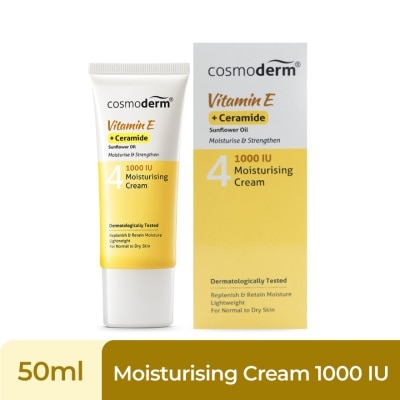 COSMODERM Vitamin E Moisturising Cream 1,000 I.U. 50ml