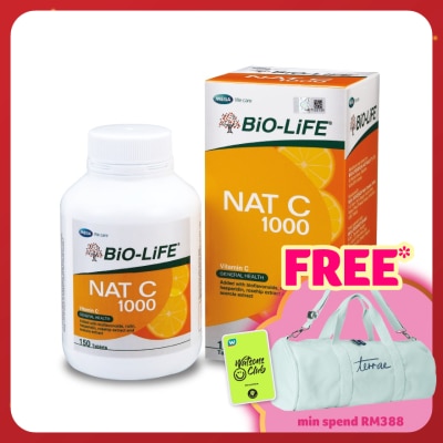 BIO-LIFE Nat C 1000mg 150's