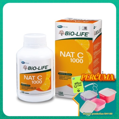 BIO-LIFE - Nat C 1000mg 150's
