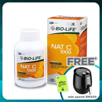 BIO-LIFE Nat C 1000mg 150's