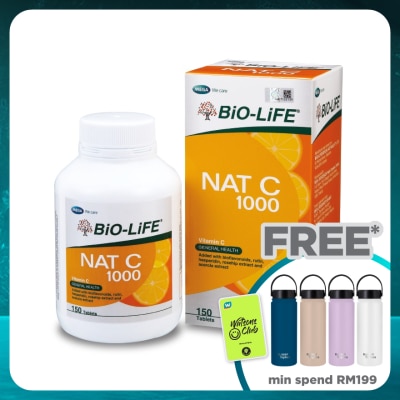 BIO-LIFE Nat C 1000mg 150's