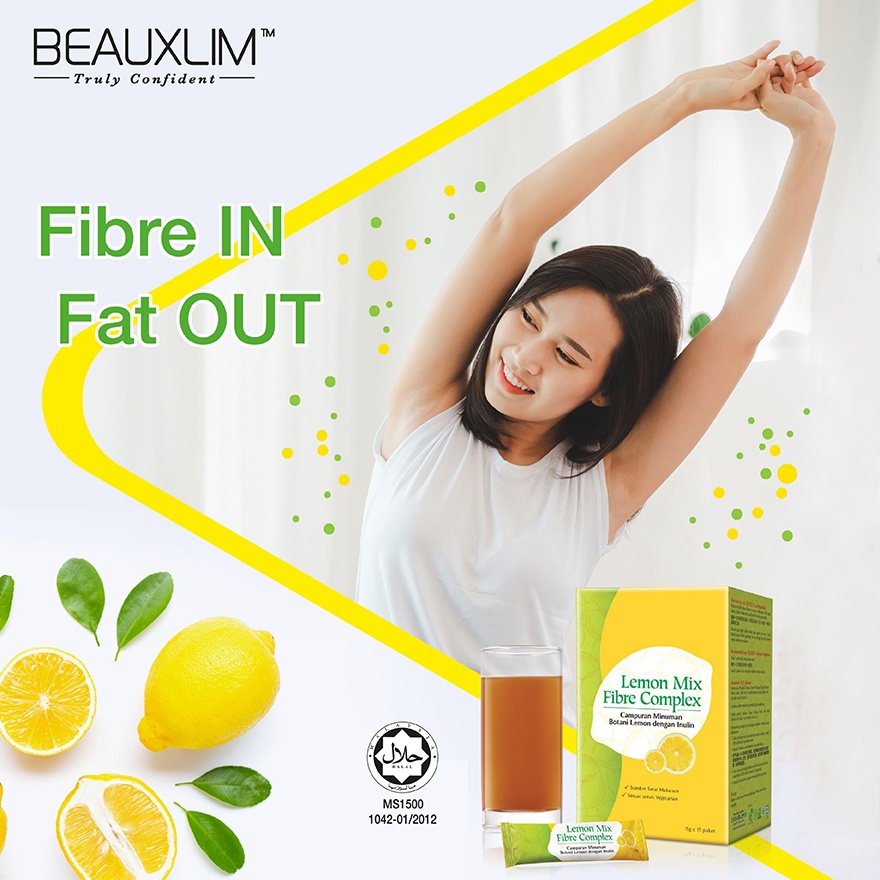 Lemon Mix Fibre Complex (15g x 15's)