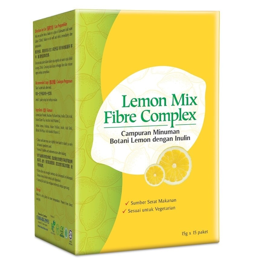 Lemon Mix Fibre Complex (15g x 15's)