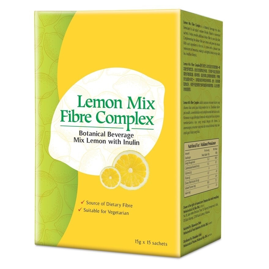 Lemon Mix Fibre Complex (15g x 15's)