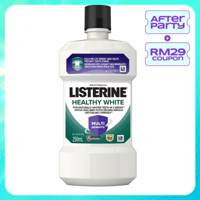 LISTERINE Healthy White Mouthwash 250ml
