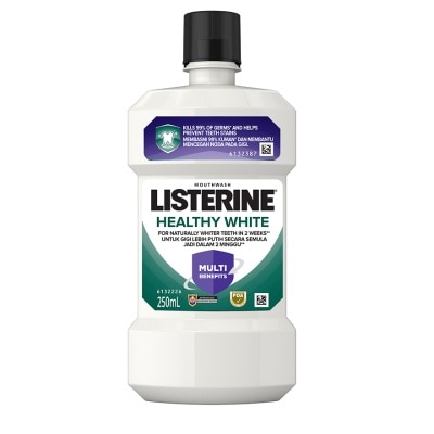 LISTERINE Healthy White Mouthwash 250ml