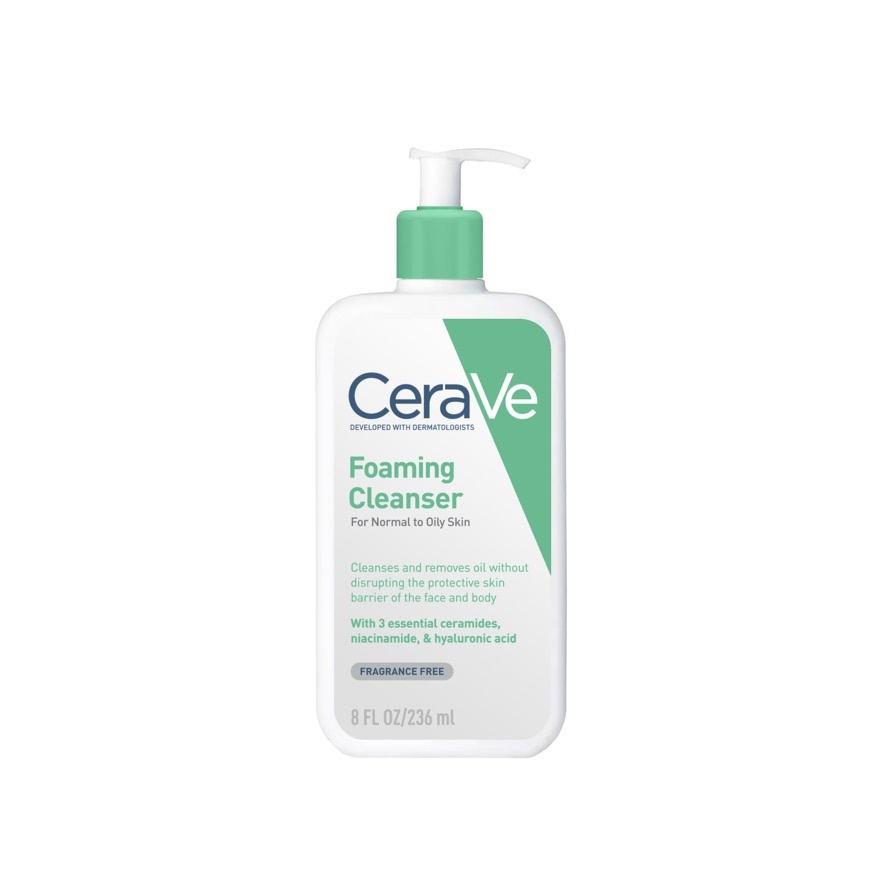 Cerave Foaming Cleanser For Oily Skin 236ml