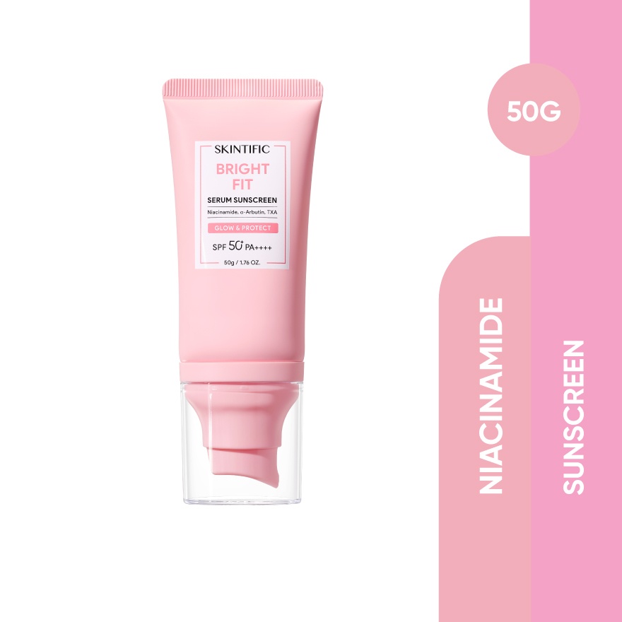 Skintific Bright Fit Serum Sunscreen SPF50 PA++++ 50g