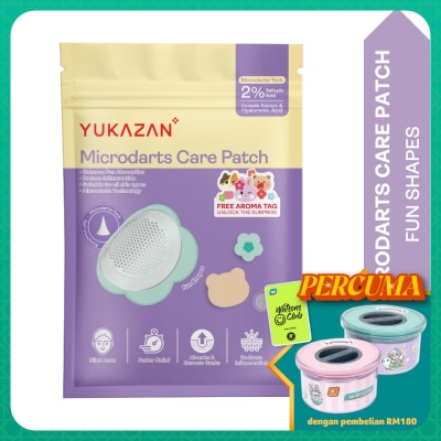 YUKA ZAN Microdarts Care Patch 9's - Fun Shapes