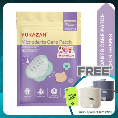YUKA ZAN Microdarts Care Patch 9's - Fun Shapes