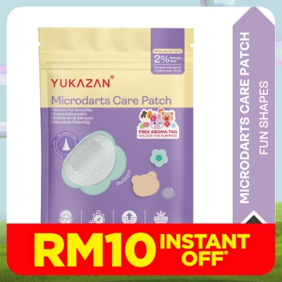 YUKA ZAN Microdarts Care Patch 9's - Fun Shapes