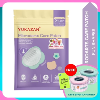 YUKA ZAN Microdarts Care Patch 9's - Fun Shapes