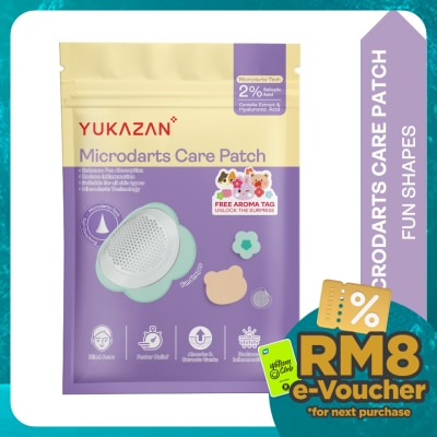 YUKA ZAN Microdarts Care Patch 9's - Fun Shapes