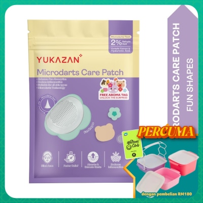 YUKA ZAN - Microdarts Care Patch 9's - Fun Shapes