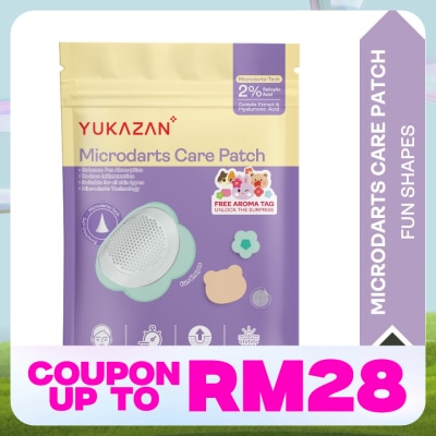 YUKA ZAN Microdarts Care Patch 9's - Fun Shapes