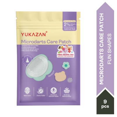YUKA ZAN - Microdarts Care Patch 9's - Fun Shapes image