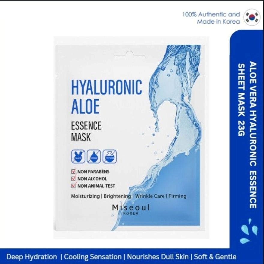 MISEOUL, Hya Aloe Esse Sheet Mask 23g | Watsons Malaysia