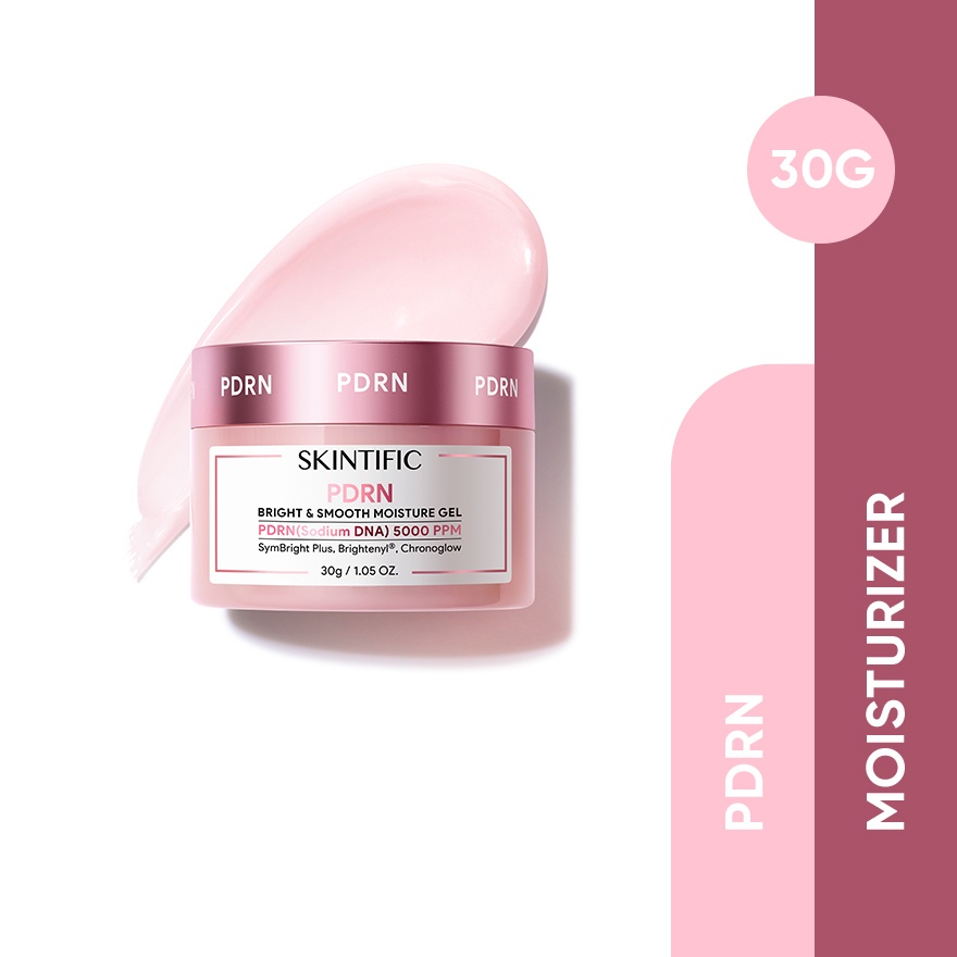 Skintific Pdrn Bright & Smooth Moisture Gel 30g